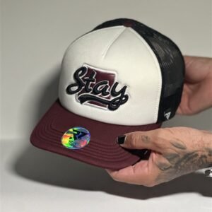 GORRA BLANCA, ROJA Y NEGRA DREAMING